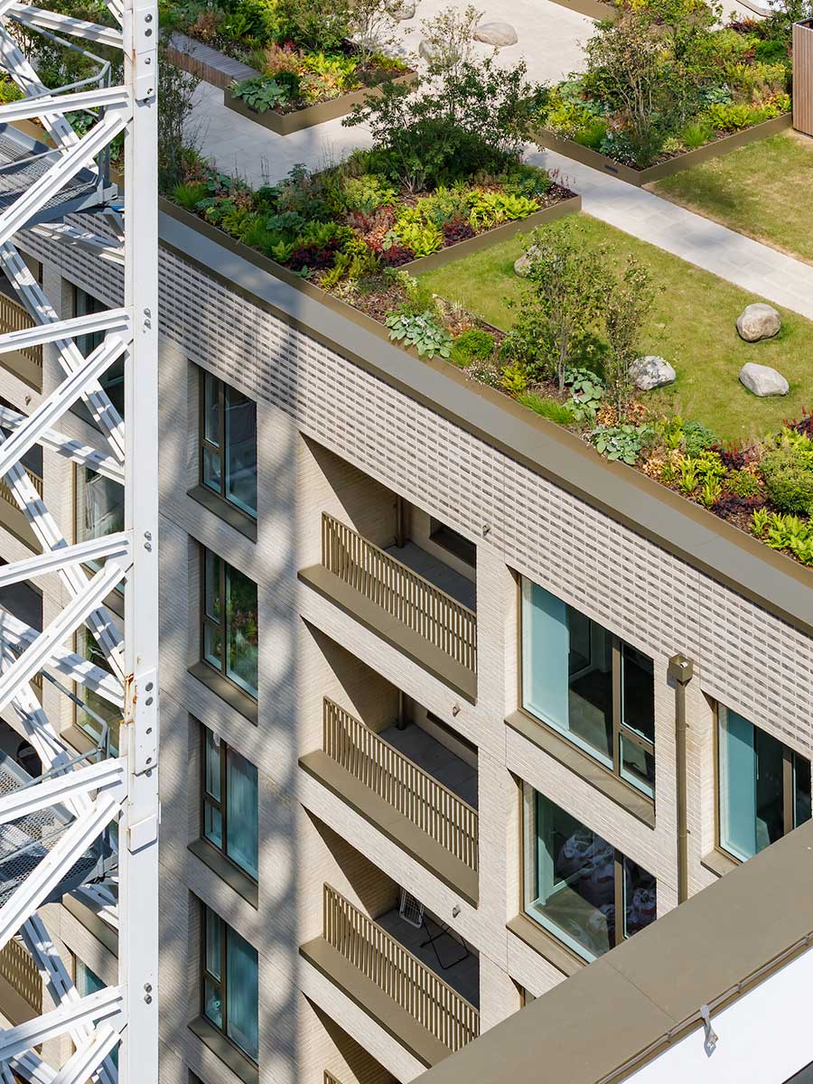 Roof terrace irrigation by Watermatic