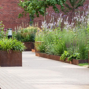 Raised Flower Beds with Watermatic Irrigation